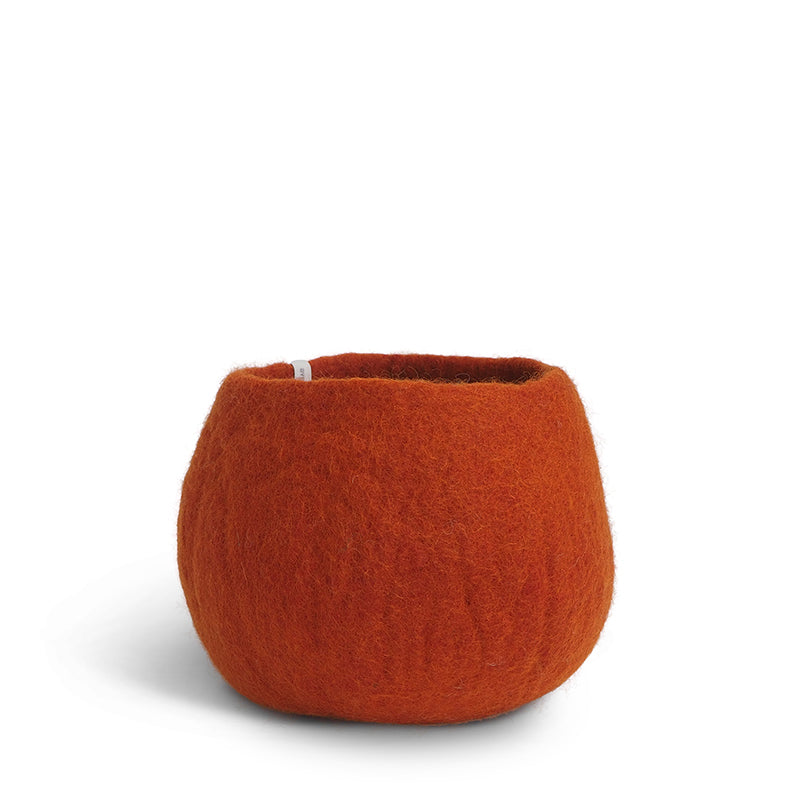 Rust M | Wool Bloempot
