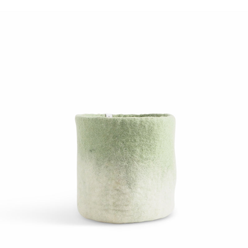 Sage Green M | Wool Bloempot