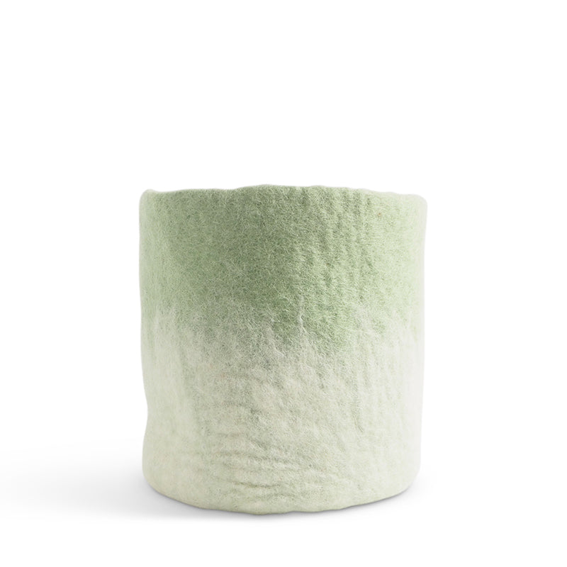 Sage Green L | Wool Bloempot