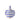 Round Blue Stripes | Wool Vase