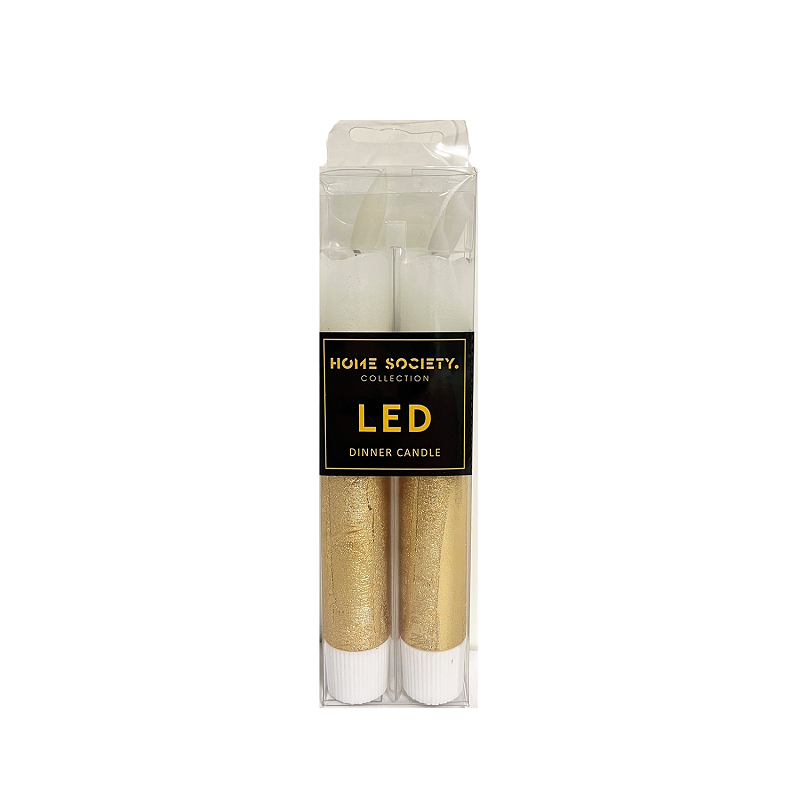 Dinerkaars Goud S Led 2 pack