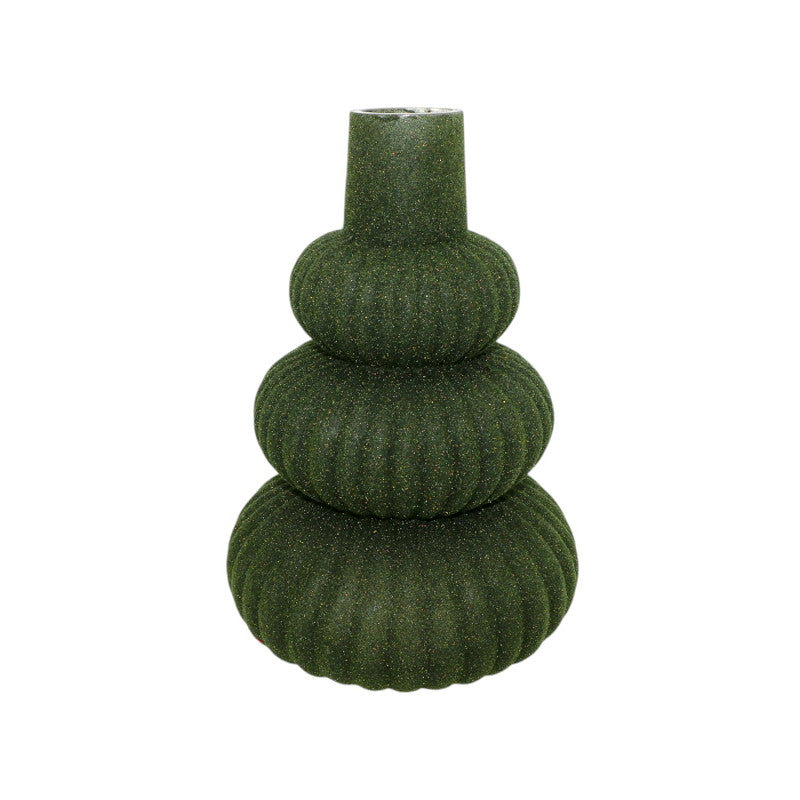 Kerstdecoratie | Vaas Velvet Boo L