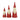 Kerstdecoratie | Deco Santa Claus set van 3