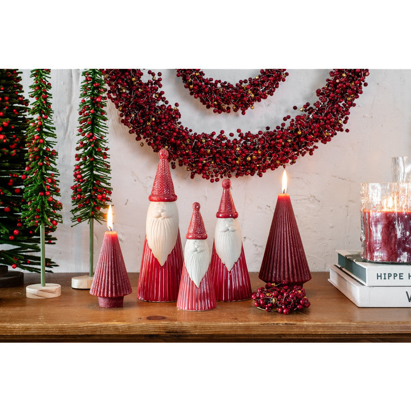 Kerstdecoratie | Deco Santa Claus set van 3