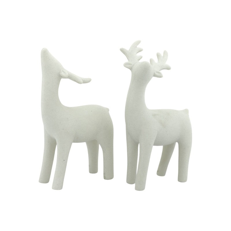 Kerstdecoratie | Deco Deer Sori Large Set van 2