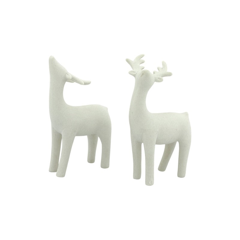 Kerstdecoratie | Deco Deer Sori Small Set van 2