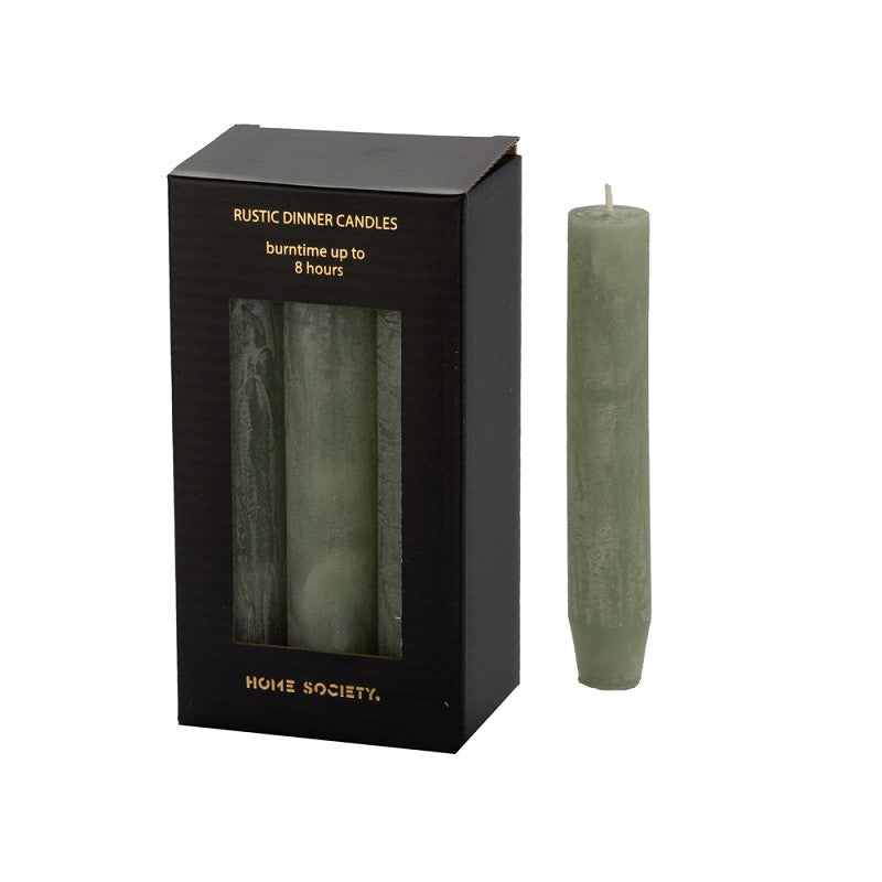 Dinner candle S Green CE