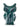 Pre-order Owl Vase L Dark Green After Midnight