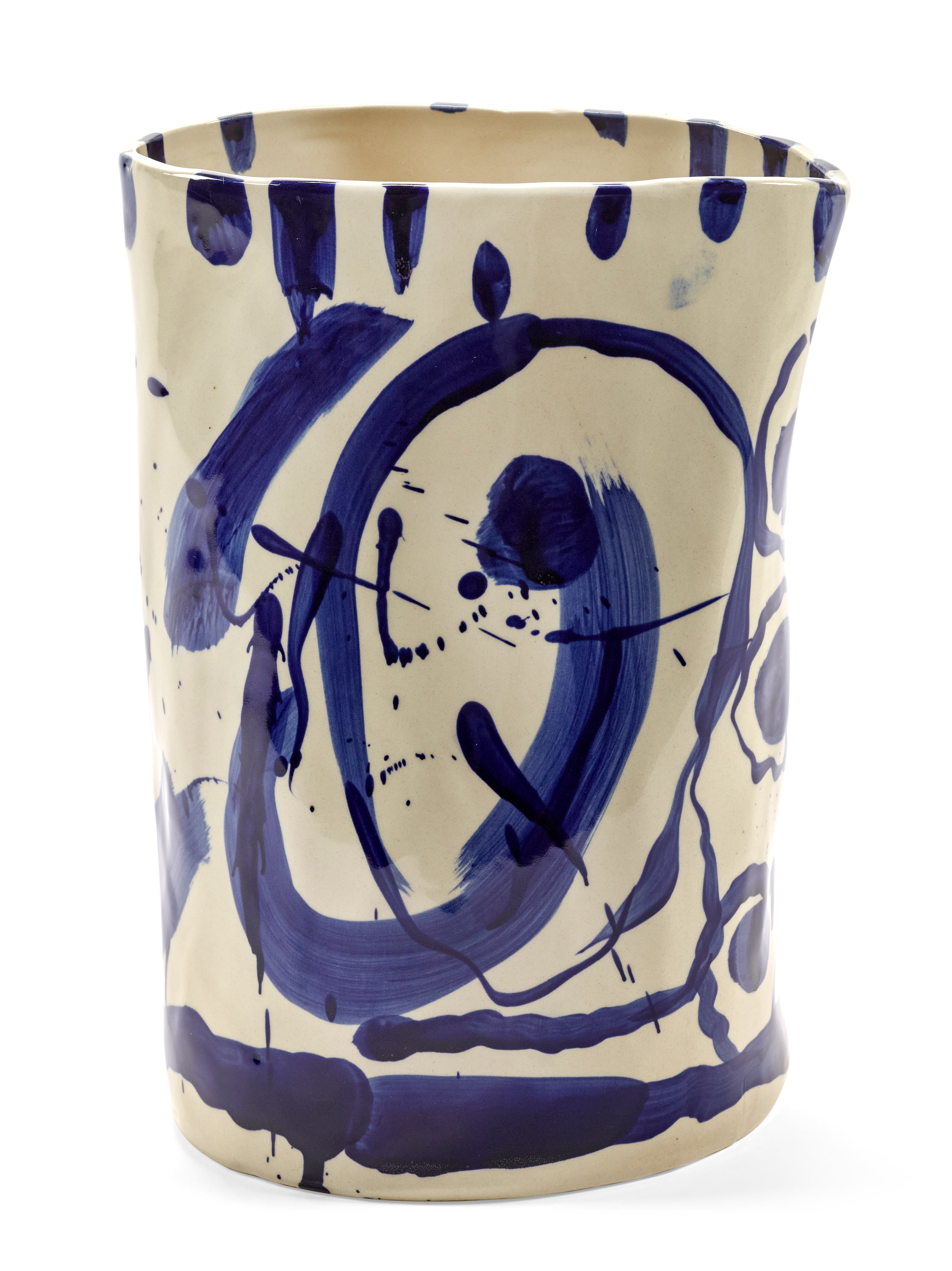 Vase L Blue Sophia