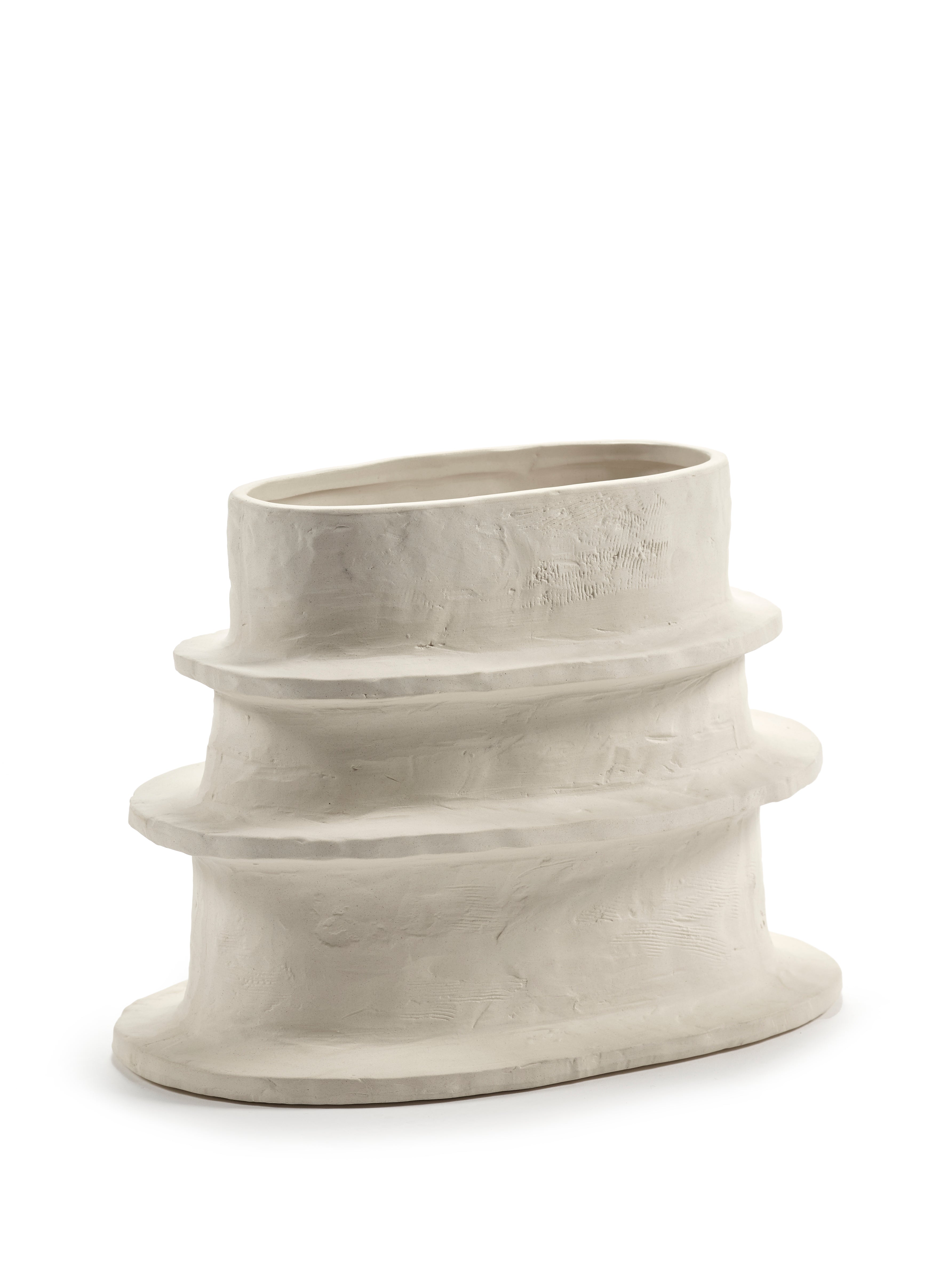 Flower Pot 06 S Beige Molly