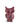 Owl Vase L Aubergine After Midnight