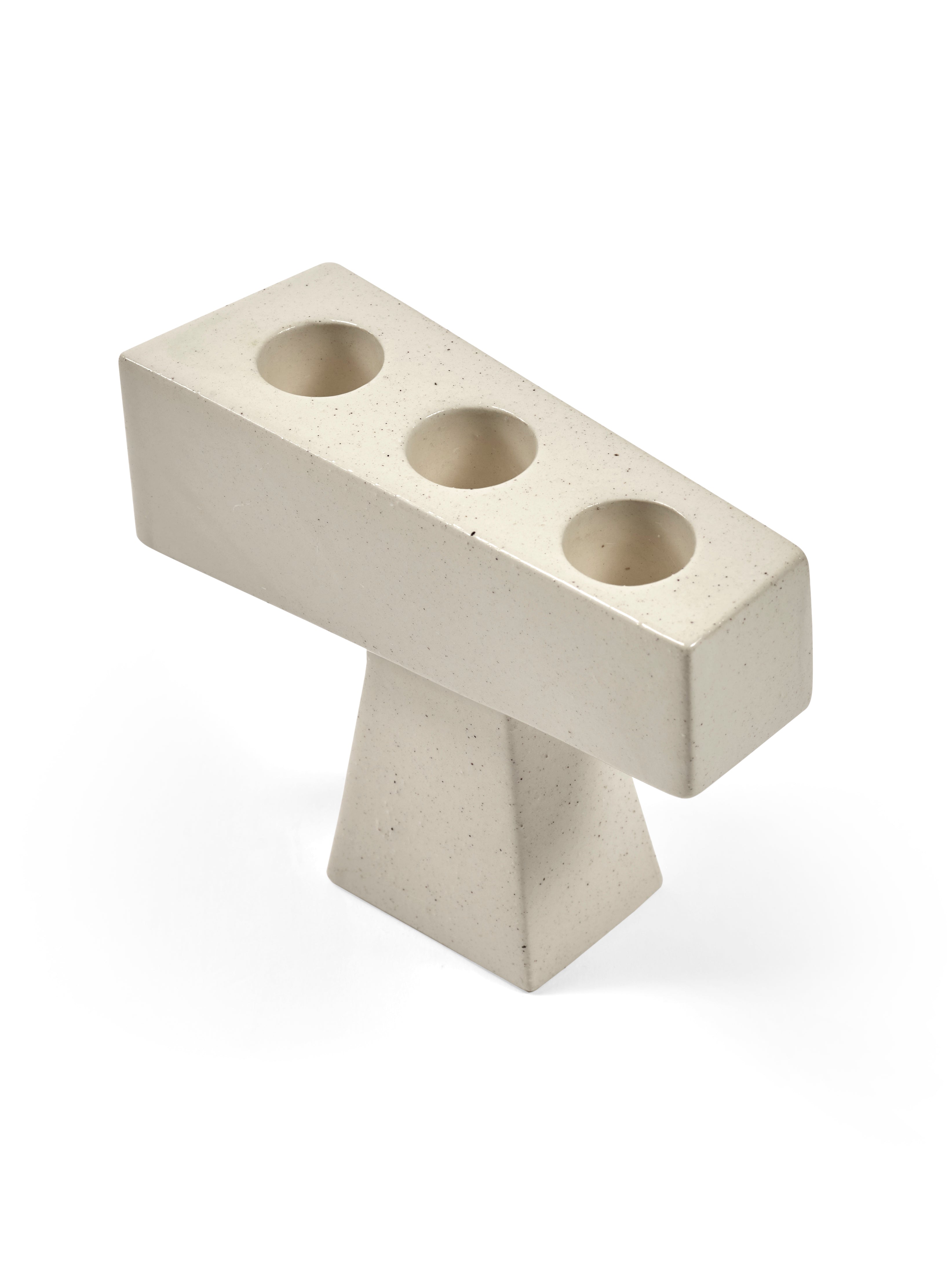 Candle Holder 06 Beige Molly