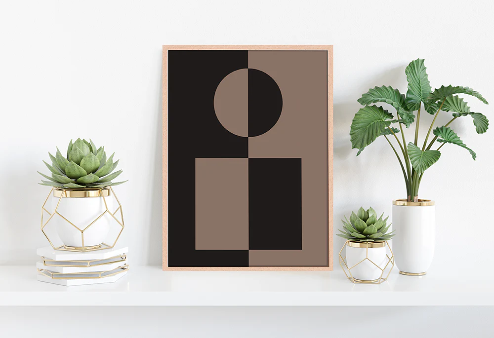Wall decoration | Geometrical Monochrome