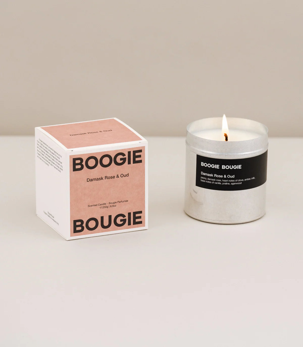 Damask Rose & Oud⎮ Scented Candle