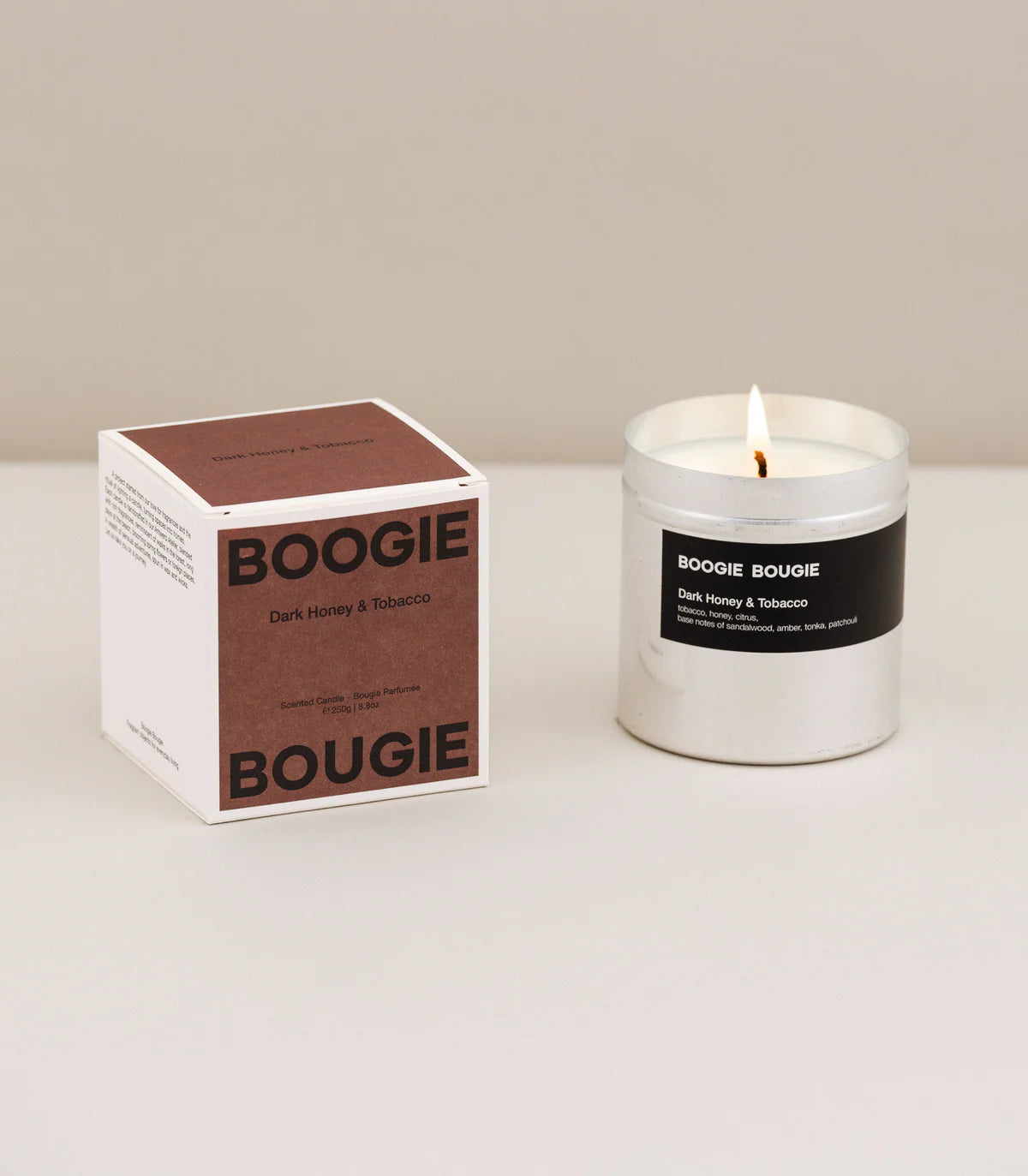 Dark Honey & Tobacco ⎮ Scented Candle