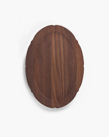Schotel ovaal Dark Brown Silhouette