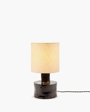 Tafellamp Black - Beige Catherine