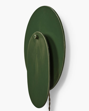 Wandlamp 01 Dark Green Nebula