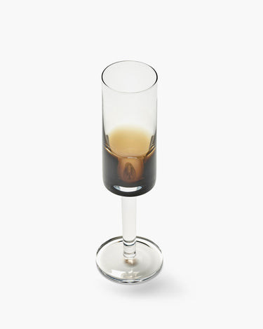 Champagne Glas Amber Zuma Set van 4