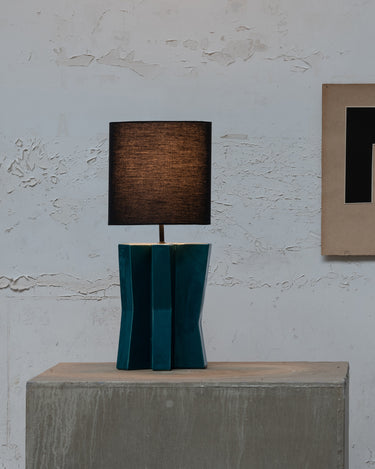 Tafellamp °1 Blue - Black Yucca