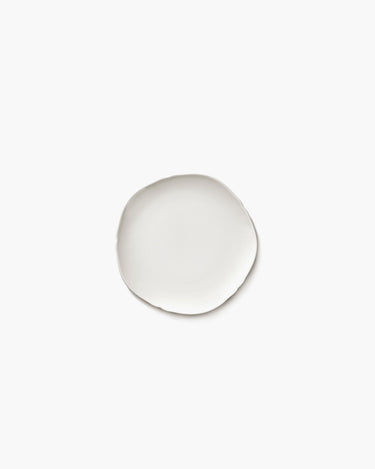 Bread Plate White Silhouette Set van 6
