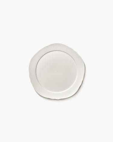 Breakfast Plate White Silhouette Set van 8