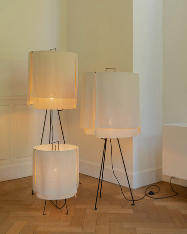 Staande Lamp S Black Beige Nomad