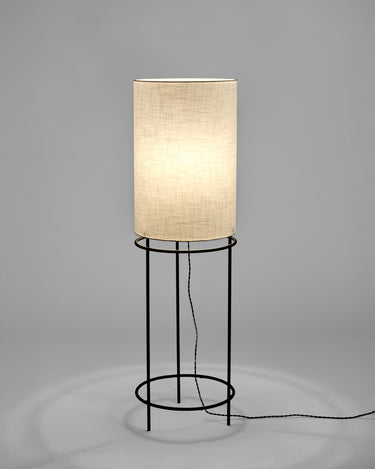 Staande Lamp Cylinder 04 Black White