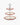 Cake Stand 3 laags Red White