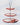 Cake Stand 3 laags Red White