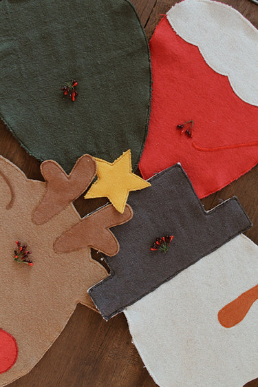 Christmas Placemats set van 4