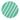 Seat Cushion Green Stripes