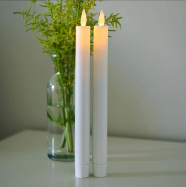 Sara Rechargeable Taper Dinerkaars Set van 2