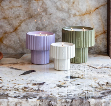 Geurkaars ⎮Podium Medium Nelson Lilac