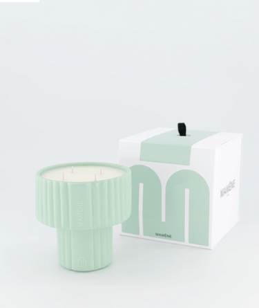 Geurkaars ⎮Podium Large Frida Celadon Green
