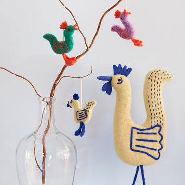 Funky Rooster, L, Greige