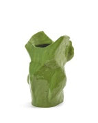 Owl Vase L Green After Midnight