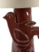 Table Lamp Red - Beige Paloma