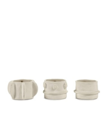 Tealight Holder Beige Molly